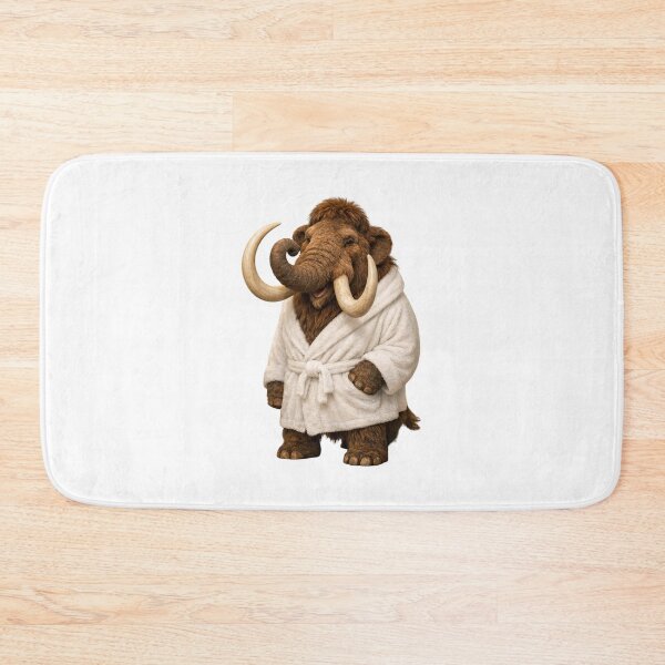 Item preview, Bathrobe Woolly Mammoth designed and sold by Sillytoe.