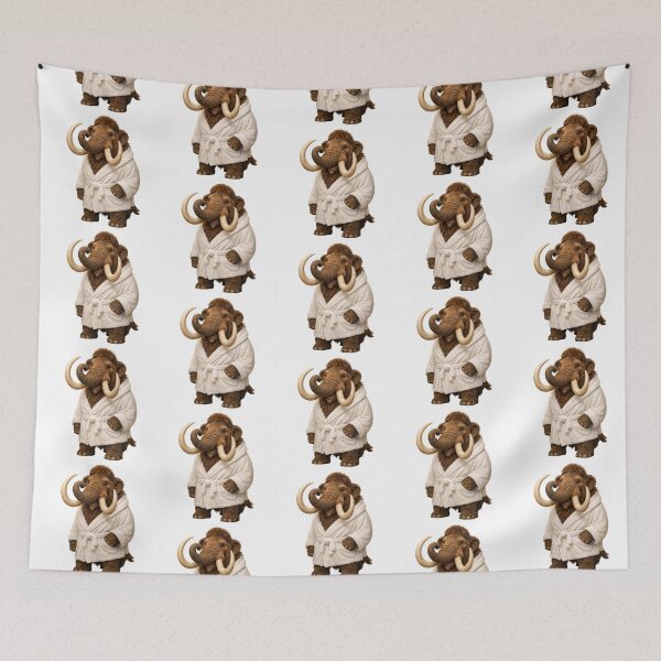 Item preview, Bathrobe Woolly Mammoth designed and sold by Sillytoe.