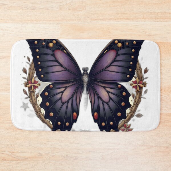 Item preview, Enchanted Purple Butterfly Botanical designed and sold by profustock.