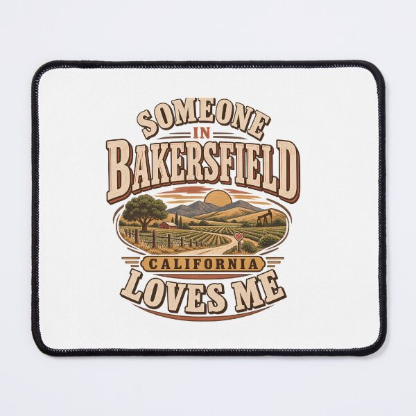 Item preview, Someone in Bakersfield Loves Me Cute Family Graphic T-Shirt, Bakersfield California Family Gift, Hometown Love Graphic Tee designed and sold by OUICHA.