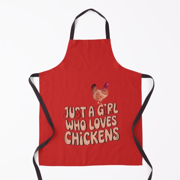 Item preview, Just A Girl Who Loves Chickens designed and sold by TheCatmeow2000.