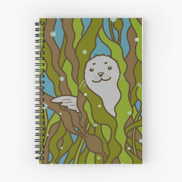 Item preview, Seal in Kelp Forest designed and sold by fishingpiano.