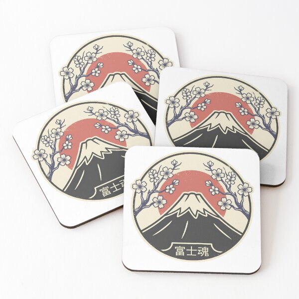Item preview, Fuji Spirit Japanese Vintage Emblem – Mount Fuji & Sakura, Retro  designed and sold by CH-4TEE.