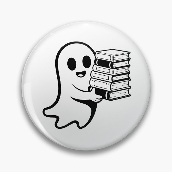 Item preview, Friendly Ghost Carrying Books designed and sold by jkrphoto.