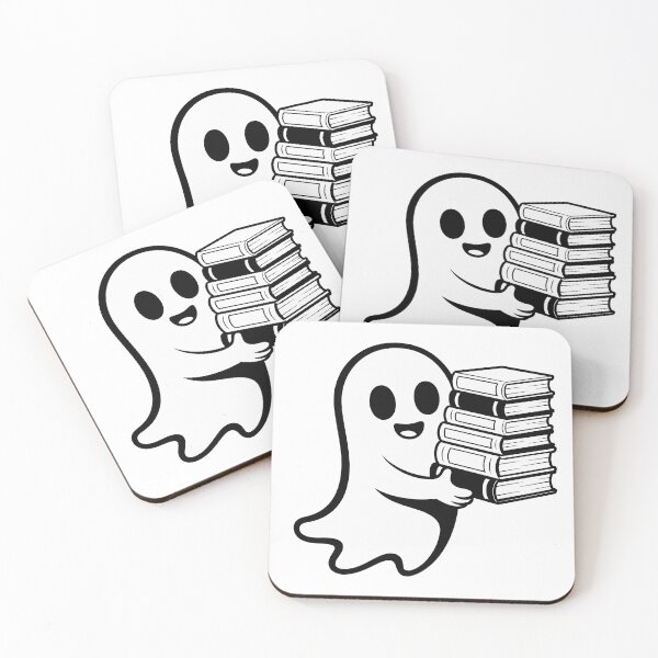 Item preview, Friendly Ghost Carrying Books designed and sold by jkrphoto.