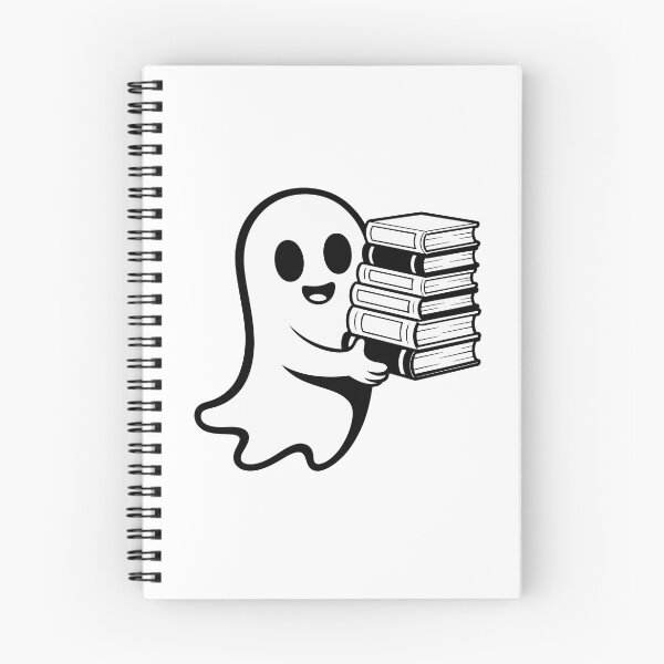 Item preview, Friendly Ghost Carrying Books designed and sold by jkrphoto.