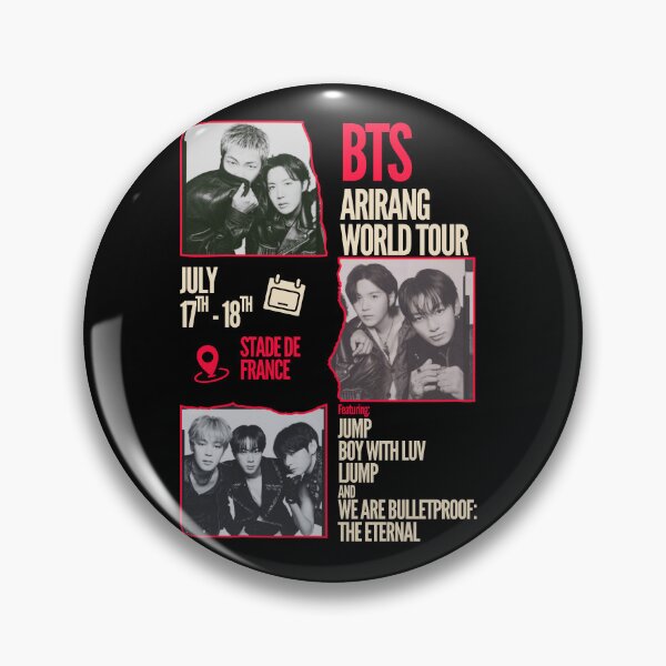 Item preview, Arirang in Paris Concert Poster with Secret Song designed and sold by HooligalienCo.