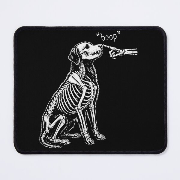 Item preview, Skeleton Dog Boop Cute Funny Halloween Dog Lover Meme designed and sold by ArcaneArtistry.