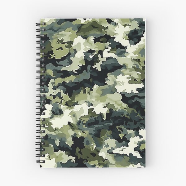 Item preview, Small Scale Camo Pattern Fine Green and Cream Military Camouflage designed and sold by Nine Lives Studio.