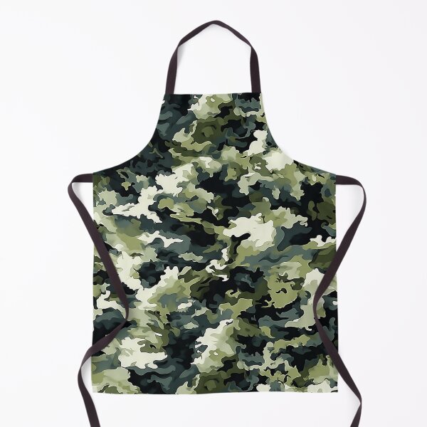Item preview, Small Scale Camo Pattern Fine Green and Cream Military Camouflage designed and sold by Yoruhara.