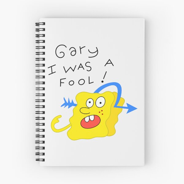 Item preview, SpongeBob - Gary I was a fool! designed and sold by DibujandoPorfa.