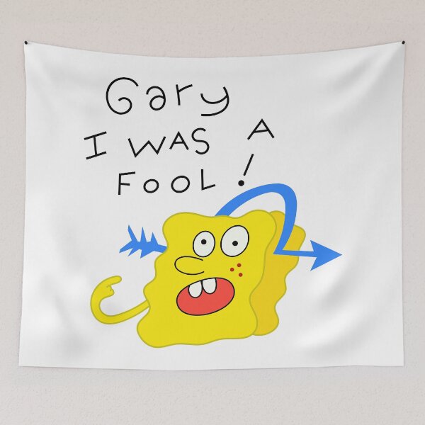 Item preview, SpongeBob - Gary I was a fool! designed and sold by DibujandoPorfa.