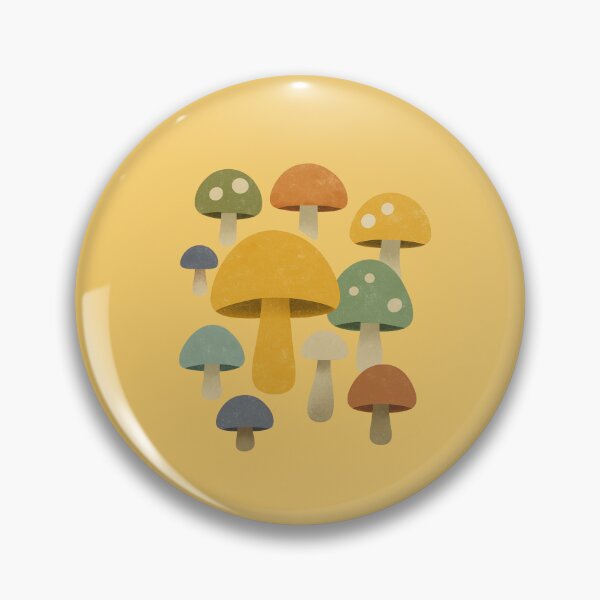 Item preview, Retro Colorful Mushroom designed and sold by TheCatmeow2000.