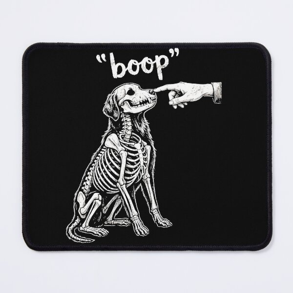 Item preview, Skeleton Dog Boop Funny Halloween Cute Spooky Dog Lover Design designed and sold by ArcaneArtistry.