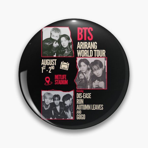 Item preview, Arirang in East Rutherford (NJ) Concert Poster with Secret Song designed and sold by HooligalienCo.