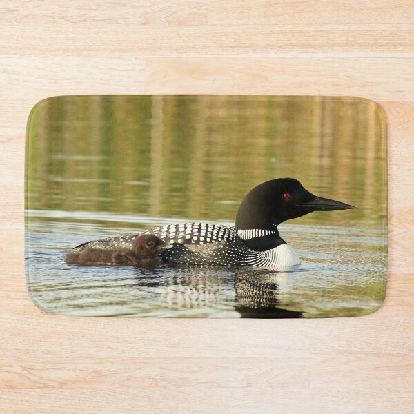 Item preview, Mother loon and baby  designed and sold by locustgirl.