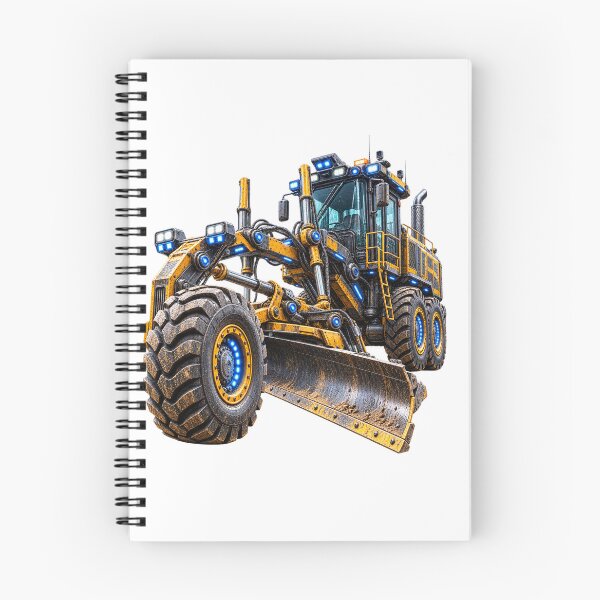Item preview, Steel Motor Grader V5+ – Heavy Construction Grading Machine designed and sold by SteelCoat Studio.