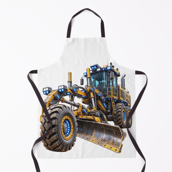Item preview, Steel Motor Grader V5+ – Heavy Construction Grading Machine designed and sold by SteelCoat Studio.