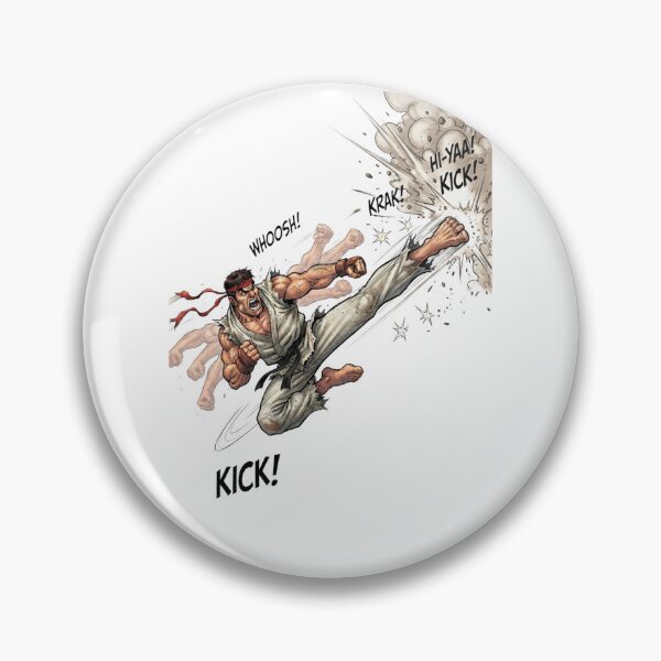 Item preview, Martial Arts Karate Fighter High Kick Illustration designed and sold by jhgjykuo.