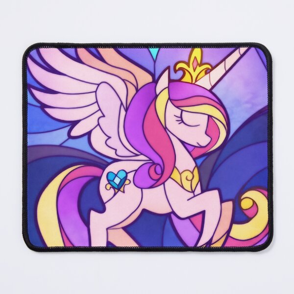 Item preview, Royal Crystal Heart Alicorn - Stained Glass Art Poster designed and sold by Billy Morfo™.