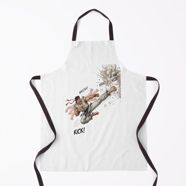 Item preview, Martial Arts Karate Fighter High Kick Illustration designed and sold by jhgjykuo.