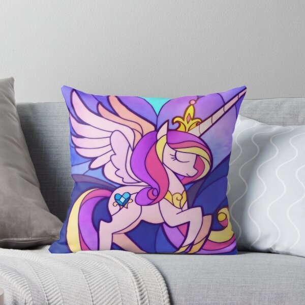 Item preview, Royal Crystal Heart Alicorn - Stained Glass Art Poster designed and sold by Billy Morfo™.
