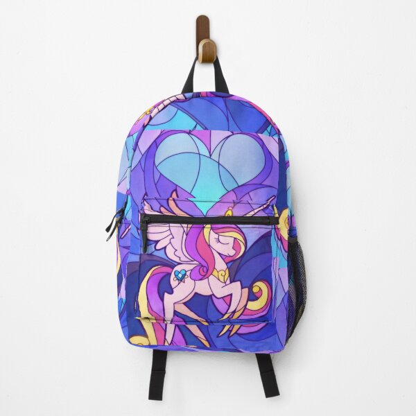 Item preview, Royal Crystal Heart Alicorn - Stained Glass Art Poster designed and sold by Billy Morfo™.