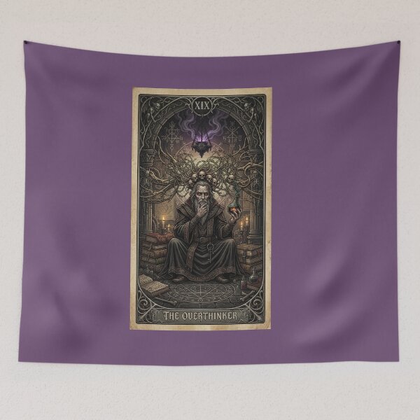 Item preview, The overthinker tarot designed and sold by FlawlessEnvyLtd.