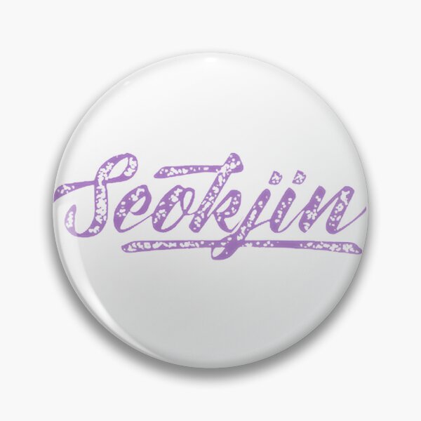 Item preview, Bts Jin Name Typography PERFECT GIFT FOR YOU AND FRIENDS designed and sold by YKG-SHOP.