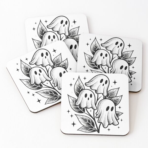 Item preview, Three Ghosts Among Leaves designed and sold by jkrphoto.