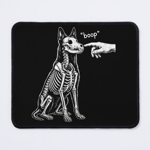 Item preview, Skeleton Dog Boop Funny Halloween Meme Gothic Dog Lover Gift designed and sold by ArcaneArtistry.