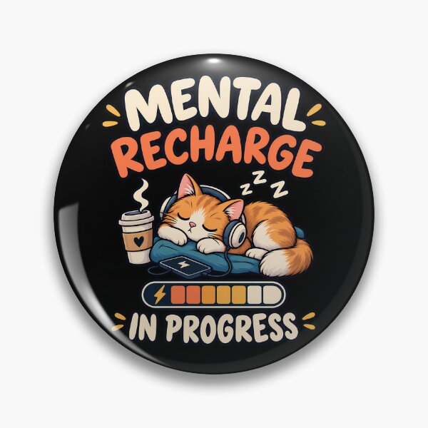 Item preview, Mental Recharge In Progress Funny Student Design designed and sold by CreativeLook25.