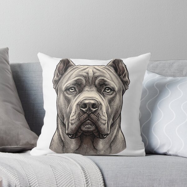 Item preview, Cane Corso Fine Crosshatch Woodcut Portrait Art designed and sold by Ninjacatoff.