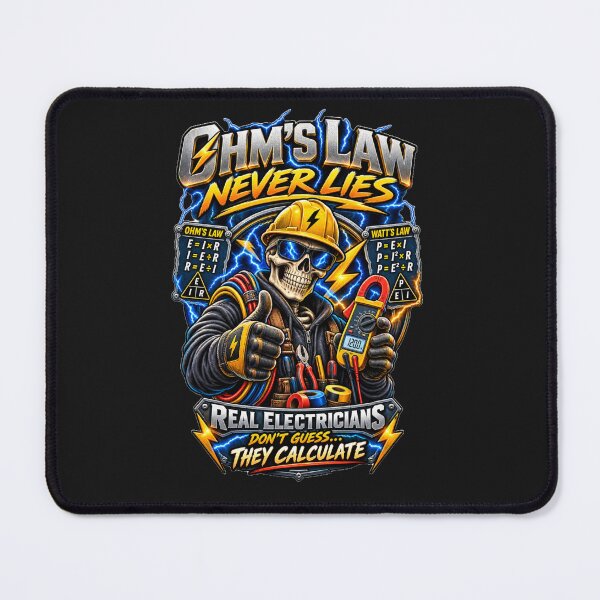 Item preview, Halloween Electrician Ohm’s Law Never Lies designed and sold by juliorivera46.