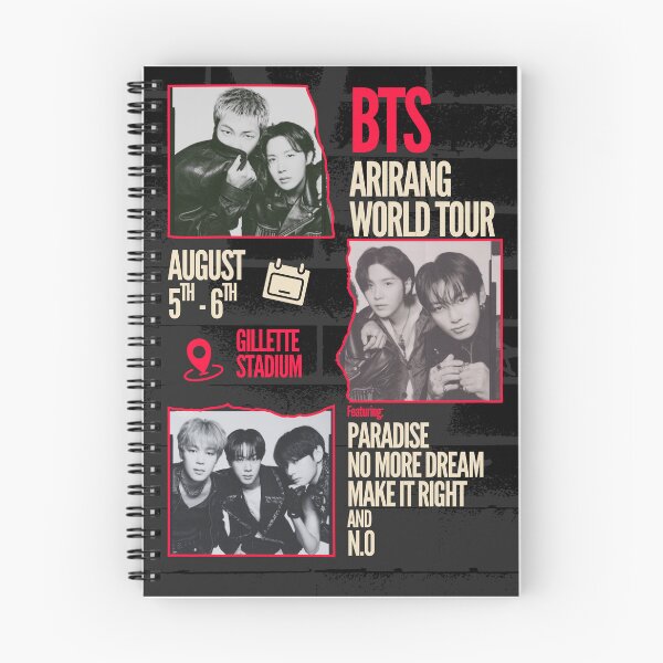 Item preview, Arirang in Foxborough (MA) Concert Poster with Secret Song designed and sold by HooligalienCo.