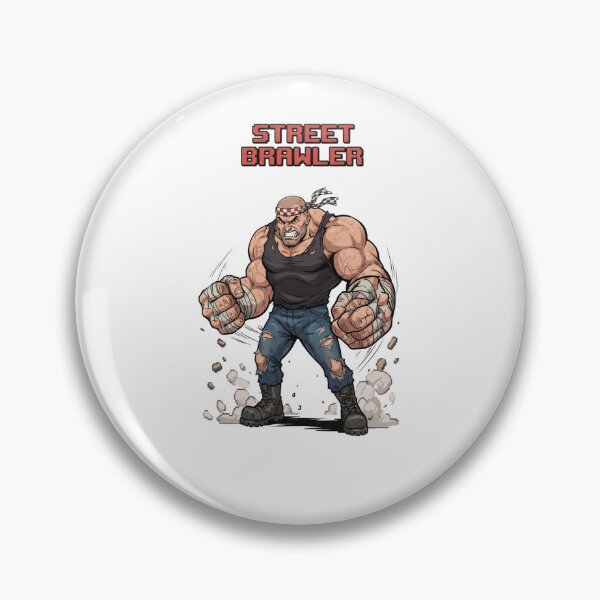 Item preview, Retro Street Brawler Pixel Art Arcade Fighter designed and sold by jhgjykuo.