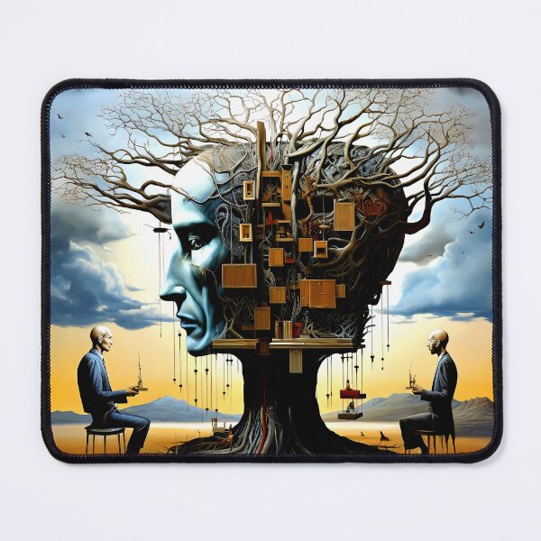 Item preview, Surreal Man With Tree Growing From His Head designed and sold by DEC02.