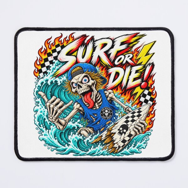 Item preview, Surf or Die designed and sold by Mick G Designs.