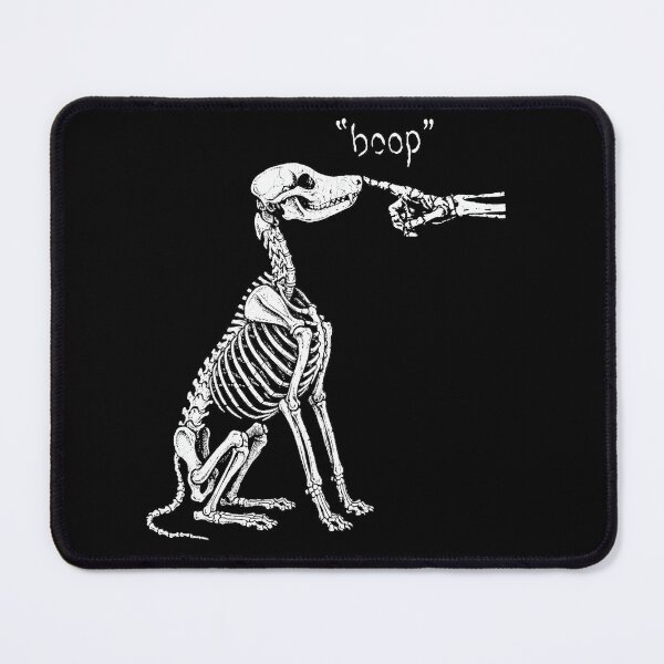 Item preview, Skeleton Dog Boop Funny Halloween Meme Cute Spooky Pet Lover Design designed and sold by ArcaneArtistry.