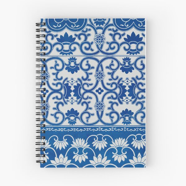 Item preview, Blue White Ornamental Pattern – Vintage Decorative Floral Tile Design designed and sold by Good_Things.