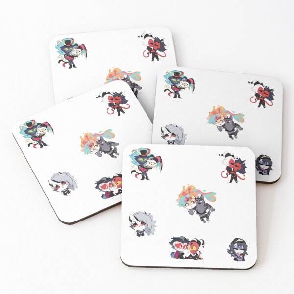Item preview, Chibi Helluva Boss Sticker Sheet designed and sold by RoFroYo.