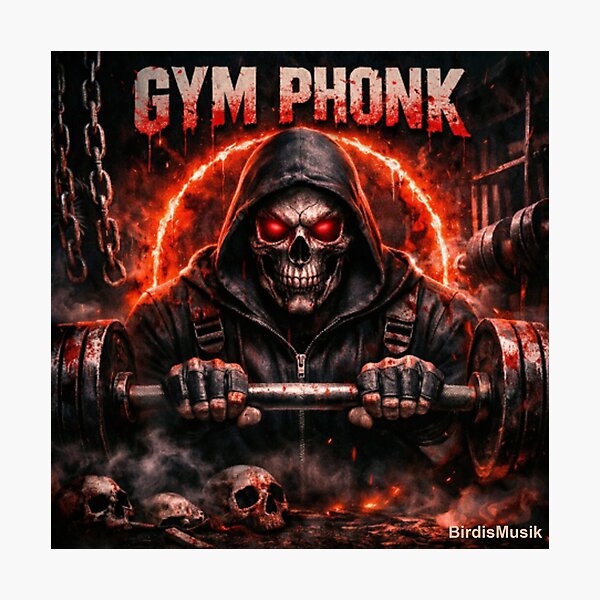 Item preview, GYM PHONK designed and sold by smallbirdart.