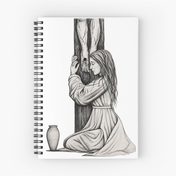 Item preview, Mary Magdalene at The Foot of The Cross designed and sold by Burning Heart Shop.