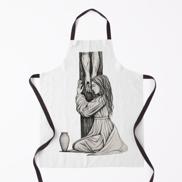 Item preview, Mary Magdalene at The Foot of The Cross designed and sold by Burning Heart Shop.