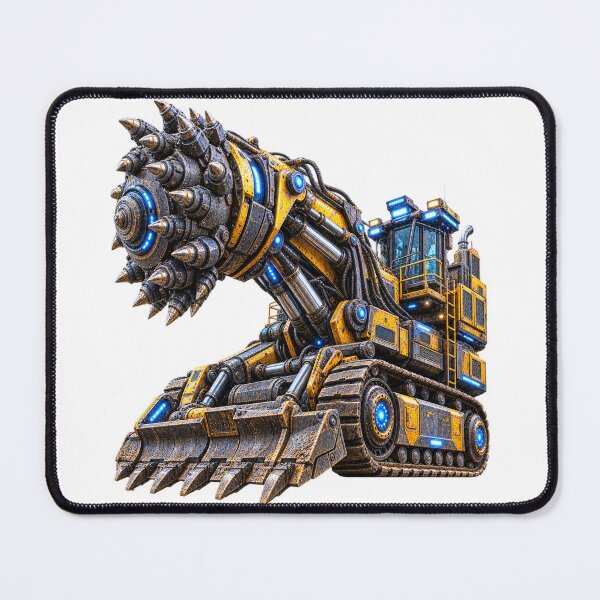 Item preview, Steel Tunnel Borer V5+ – Heavy Mining Drilling Machine designed and sold by SteelCoat Studio.