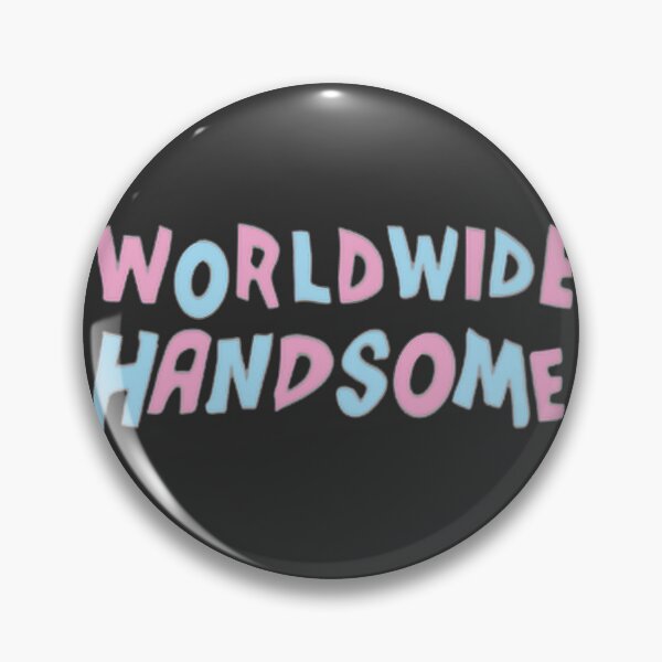 Item preview, Bts Jin Worldwide Handsome Side Chest Design - Kpop Aesthetic Fan Art ⭐⭐⭐⭐⭐ designed and sold by RONNIE ..