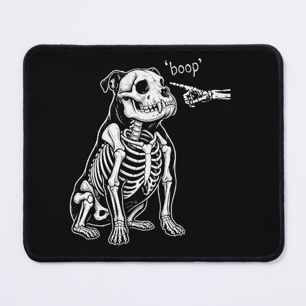 Item preview, Funny Skeleton Dog Boop Halloween Cute Spooky Dog Lover Design designed and sold by ArcaneArtistry.