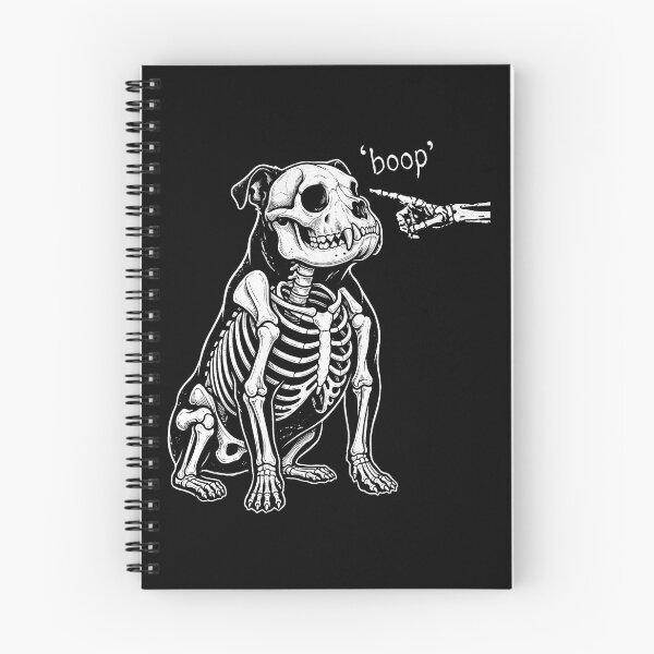 Item preview, Funny Skeleton Dog Boop Halloween Cute Spooky Dog Lover Design designed and sold by ArcaneArtistry.