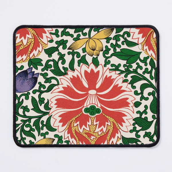 Item preview, Vintage Folk Floral Pattern – Red Green Ornamental Botanical Design designed and sold by Good_Things.