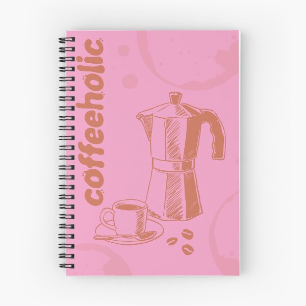 Item preview, Coffeeholic pink designed and sold by jucreats.png.